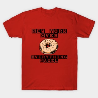 New York Over Everything Bagel T-Shirt